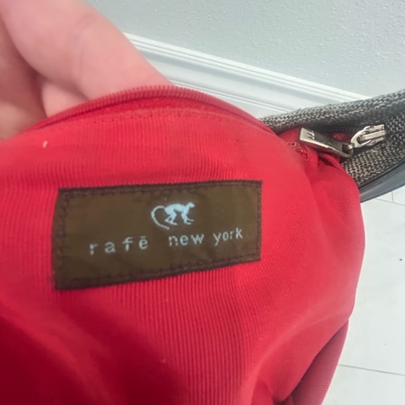 Rafe Y2K Tweed Plaid Sequin Hobo Shoulder Bag - Picture 6 of 7